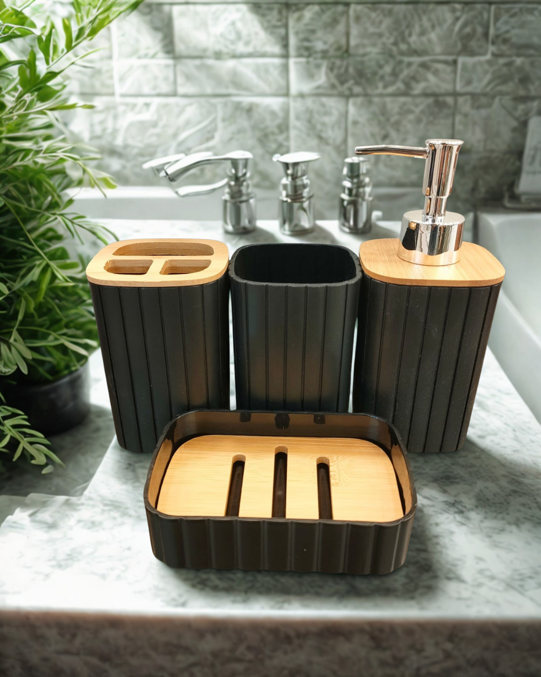 Tissue Dustbin Set Bath Set