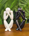 Abstract Thinker Sculpture