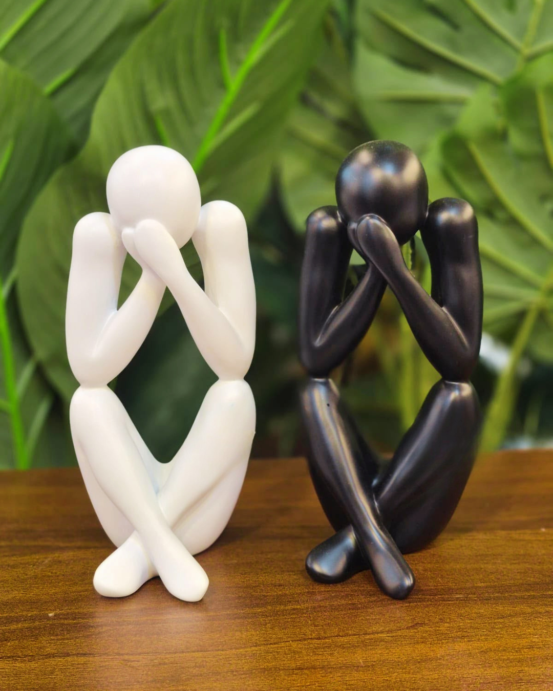 Abstract Thinker Sculpture
