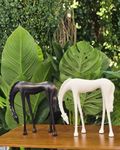 Minimalist Arched-Neck Horse Sculptures