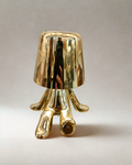 Golden Character Sculptural Table Lamp | Whimsical Luxury Decor