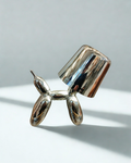 Chrome Balloon Dog Sculptural Lamp | Modern Silver Pop Art Decor