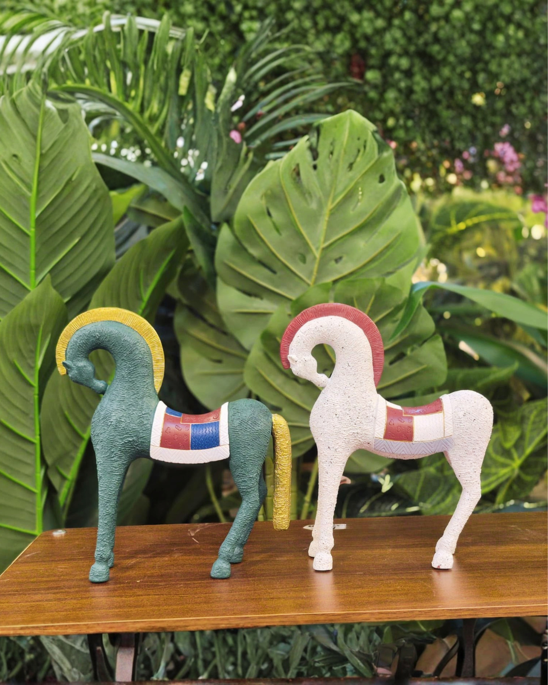 Artistic Stylized Horse Sculpture