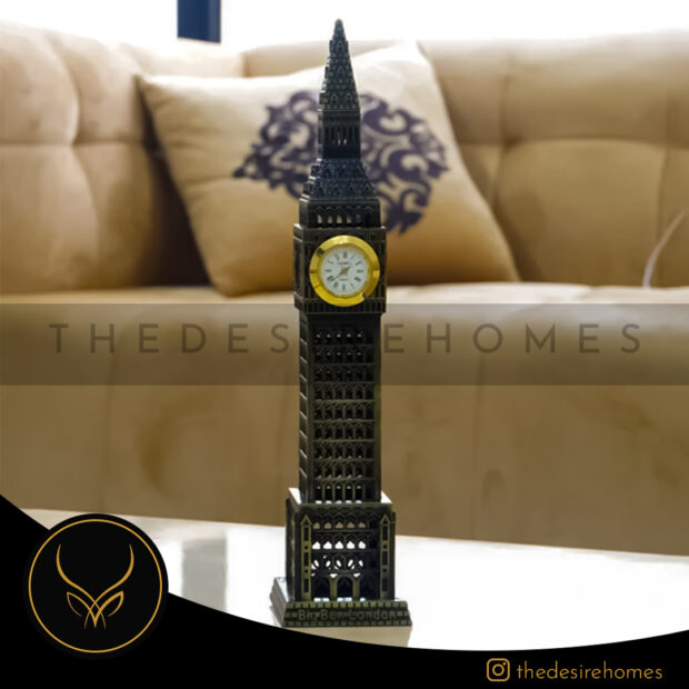 Big Ben London Clock Tower Metal Statue