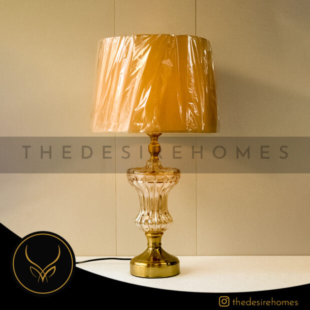 Glass Table Lamps (Pair)