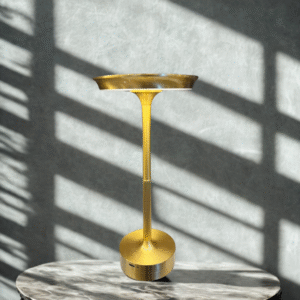 Sleek Silhouette: The Golden Hour Cordless Task Lamp
